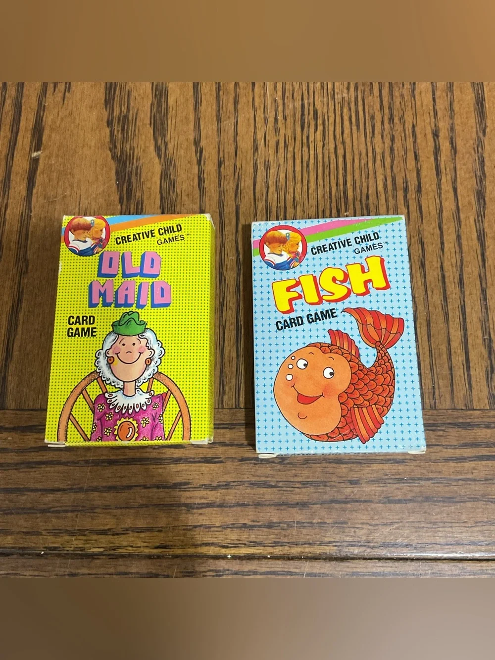 8 Creative Child Games Card Set – Multicolor Playing Cards for Kids